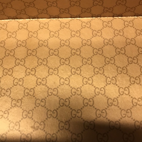 Gucci Brown Box Shelf Decor 2 PIECE BOX gold and brown decor - Picture 4 of 11